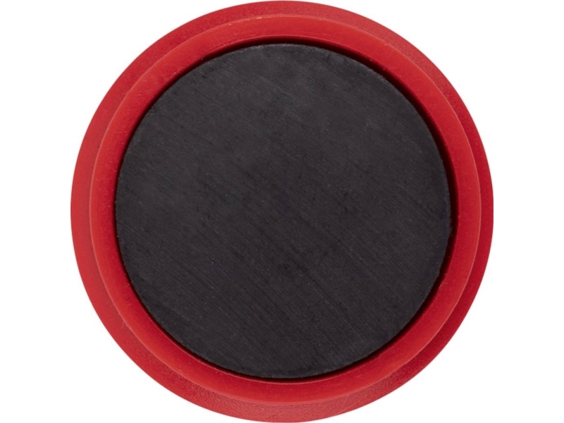 Magnetoplan Magnet Basic Serie (Ø) 24 Mm Rund Rot 10 Stück 1862406