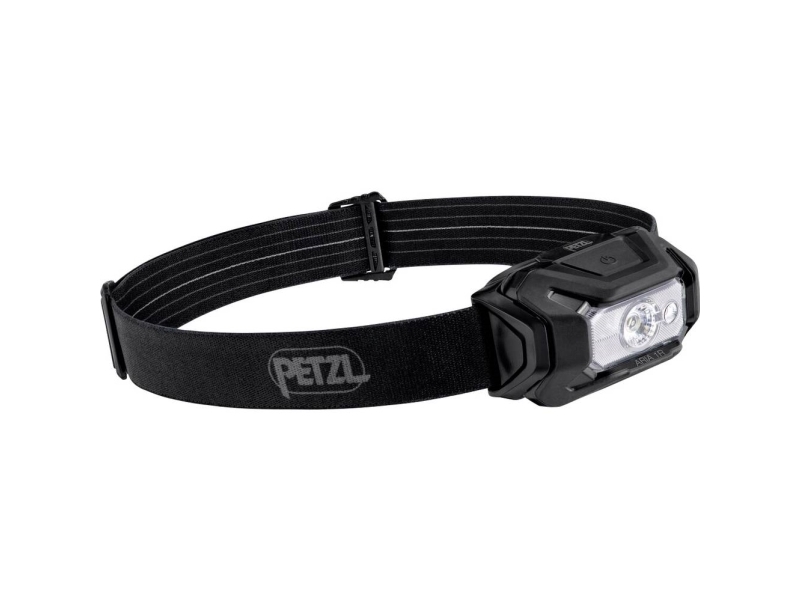 Petzl Aria 1R Rgb Otsalamppu, 475 Lm, Musta