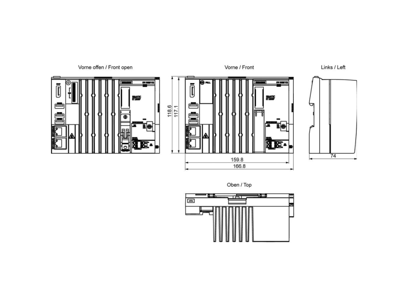 Siemens 6Es7677-2Sd43-0Gb0 6Es76772sd430gb0 Open Controller