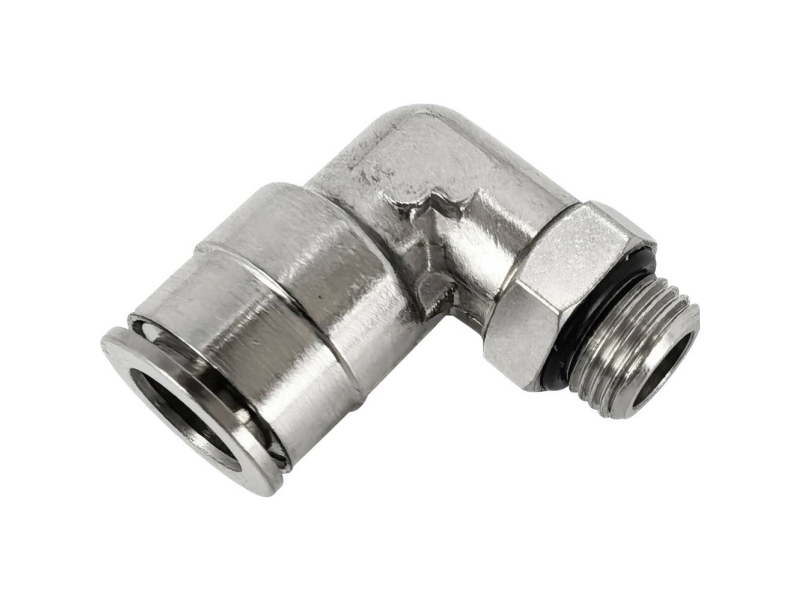 TRU COMPONENTS Vinkelforbinder TC-14205556 MPL-G 8-03 Rør Ø: 8 mm Gevind-mål: G3/8 1 stk