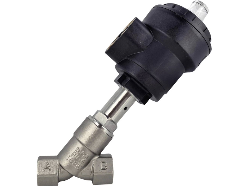 TRU COMPONENTS Luftstyret ventil TC-14215236 TC-TPV101PX1550NCS Kabinetmateriale Rustfrit stål Forseglingsmateriale PTFE 1 stk