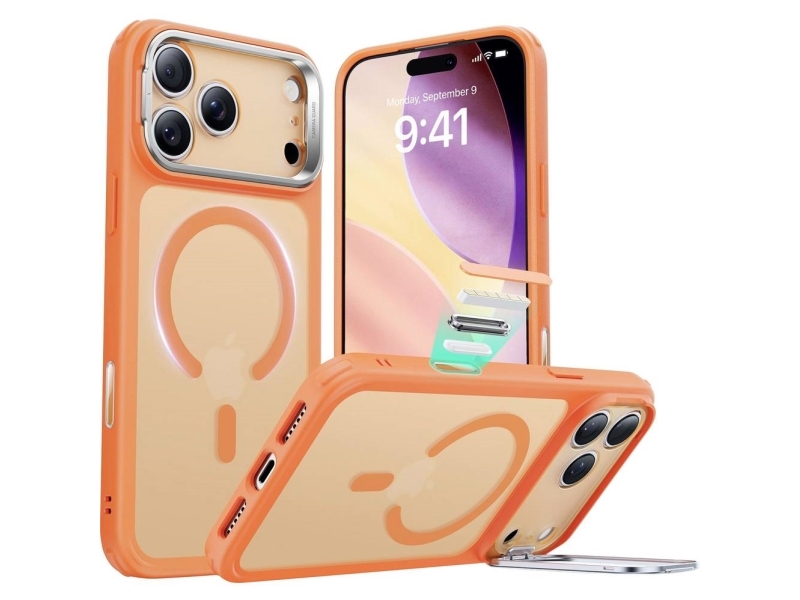 Esr Classic Hybrid Halolock Case Für Apple Iphone 17 Pro Orange Magsafe-Kompatibel 1A86700702