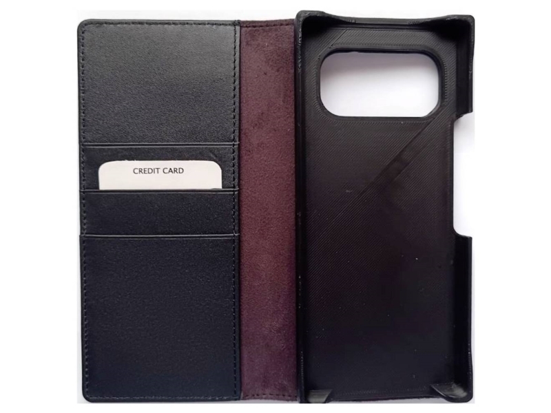 Volla Brochure Volla Volla Phone Quintus Sort Mobiltelefon Flip Case 4260738460637