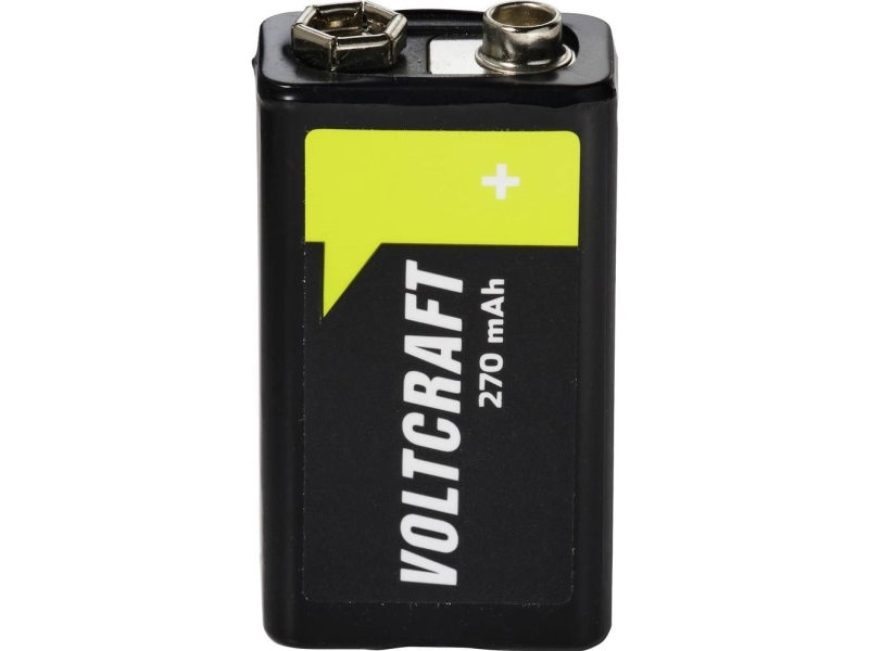 9 V-blokbatteri VOLTCRAFT NiMH 8.4 V 270 mAh 1 stk
