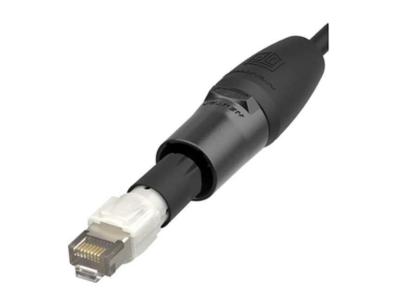 Neutrik RJ-liitin NE8MXR1-B-TOP Navanumero (RJ) 8 1 kpl 1 kpl