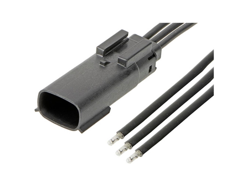 Molex Pin Cabinet-kabel Samlet antal poler 3 Gitterstørrelse: 3,50 mm 216283-1033 1 stk Taske
