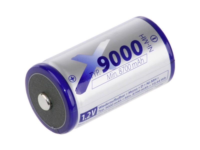 Xcell Genopladeligt D-Batteri Nimh 9000 1.2 V 1 Stk