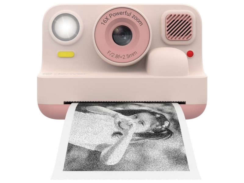 DENVER KPC-1374BTRO Kids print camera with thermal print function Bluetooth connection for print from smartphone