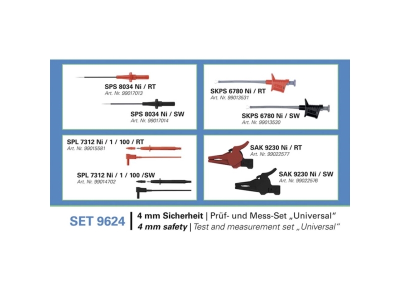 Schützinger Set 9624 Prøveledning Sæt 1 Set