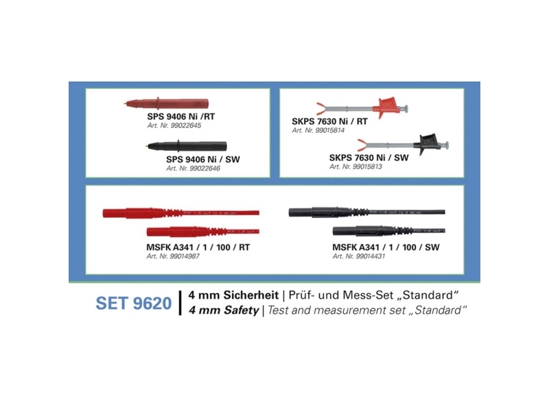 Schützinger Set 9620 Prøveledning Sæt 1 Set