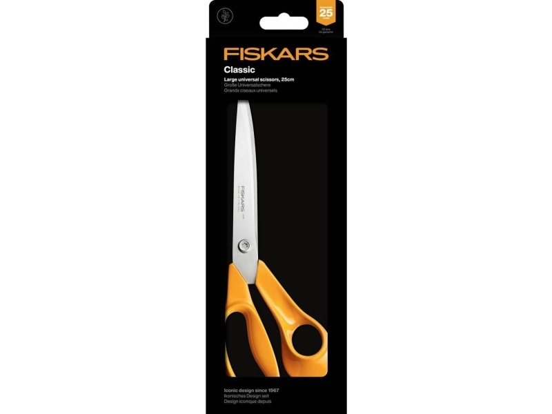 Fiskars Classic universalsax L 25 cm | Kontorsmaterial - Skärverktyg - Sax | GameStuff