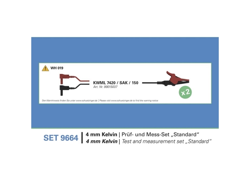 Schützinger Set 9664 Prøveledning Sæt 1 Set