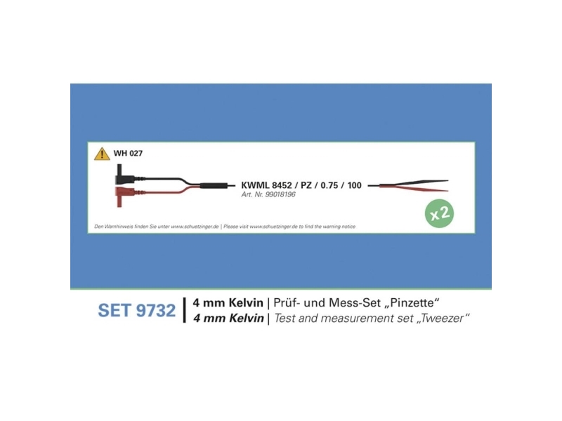 Schützinger Set 9732 Prøveledning Sæt 1 Set