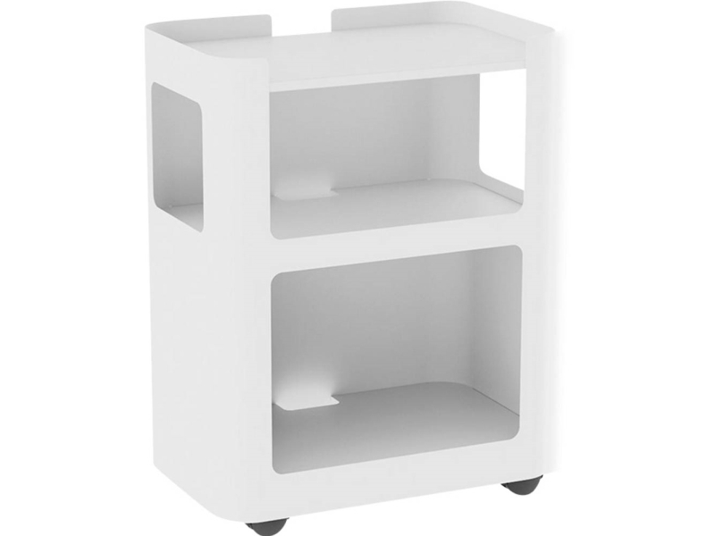 Value Mobiler Und Offener Schrank, Weiß (17.99.1187)
