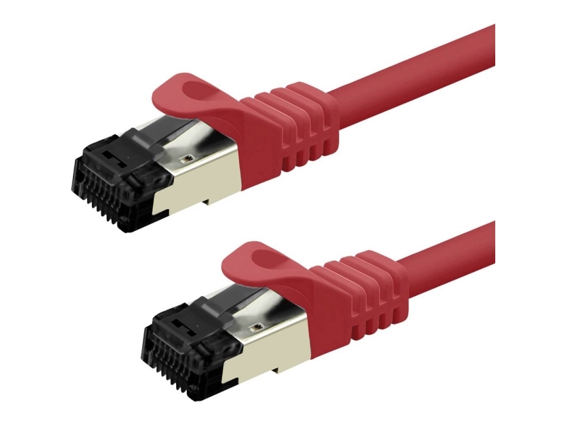 Value S/Ftp Patchkabel Kat.8.1 Lsoh Litze Rot - Netzwerk - Cat 8 (21.99.1813)