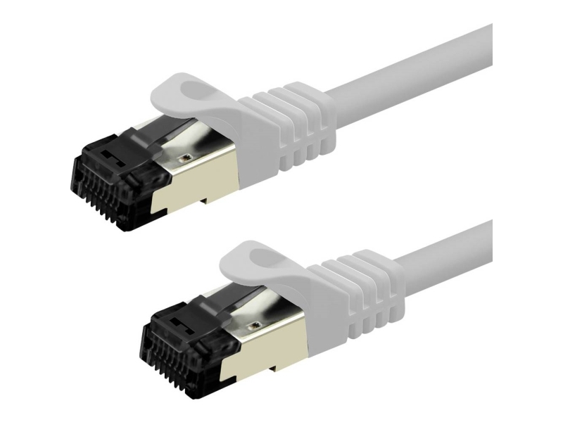Value S/Ftp Patchkabel Kat.8.1 Lsoh Litze Weiss - Netzwerk - Cat 8 (21.99.1873)