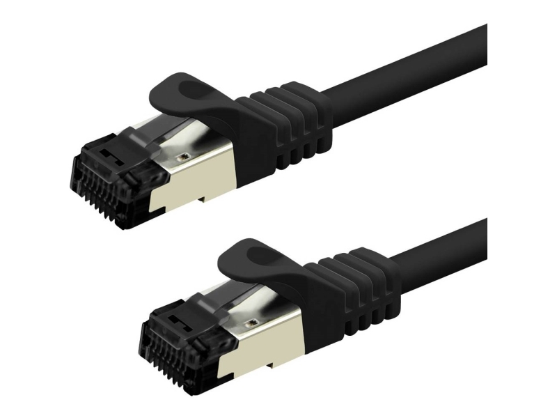 Value S/Ftp Patchkabel Kat.8.1 Lsoh Litze Schwarz - Netzwerk - Cat 8 (21.99.1862)