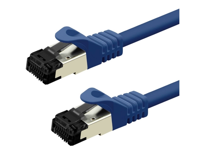 Value S/Ftp Patchkabel Kat.8.1 Lsoh Litze Blau - Netzwerk - Cat 8 (21.99.1853)