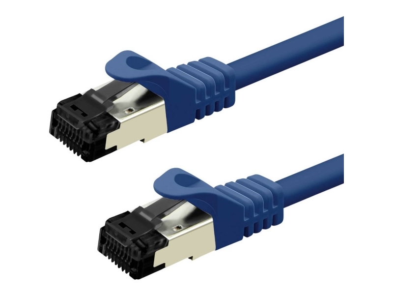 Value S/Ftp Patchkabel Kat.8.1 Lsoh Litze Blau - Netzwerk - Cat 8 (21.99.1851)