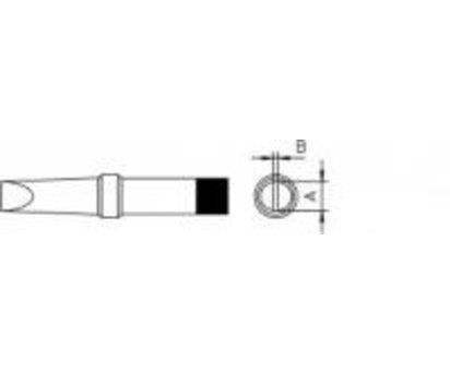 Weller Pt E8, Lötspitze, Weller, Tcps, Tcp 12, Tcp 24, Tcp 42, Fe 50M, 425 °C, 1 Stück(E), 5,6 Mm