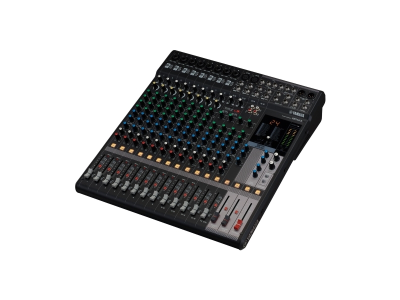 YAMAHA MG16X - PA Mixer med FX 10 Mic / 16 Line Inputs (8 mono + 4 stereo) 4 GROUP