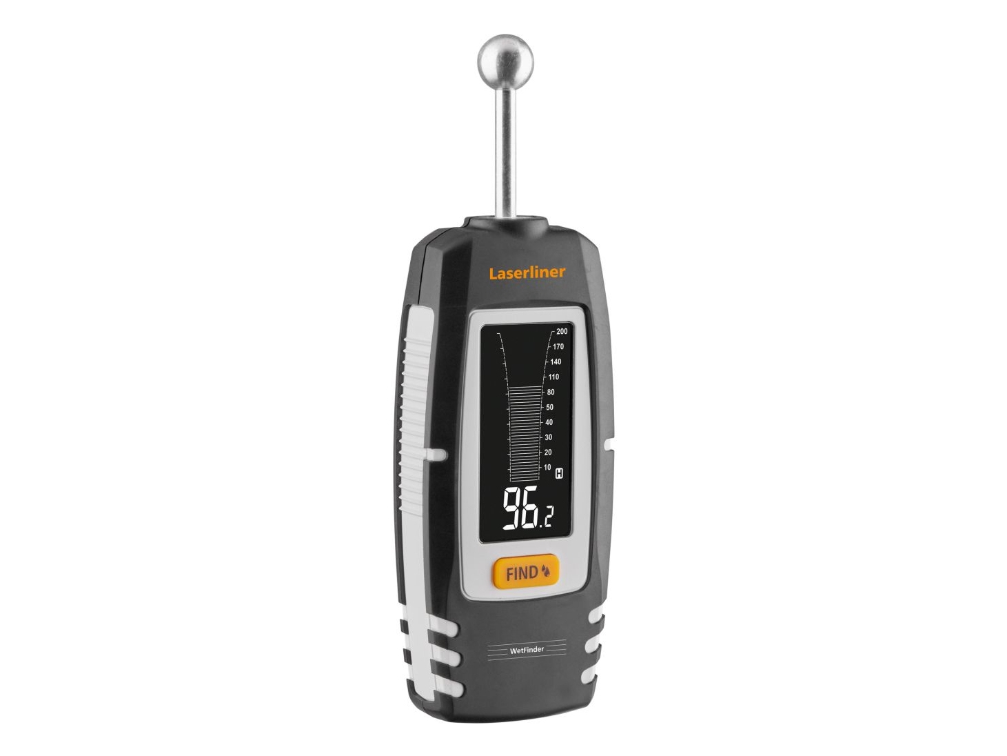 Laserliner WetFinder, Digital, Rektangulær, AA, 1,5 V, 0 - 50 °C, -10 - 60 °C