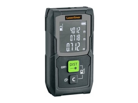 Laserliner Master Gi4 Mini, Laser-Distanzmessgerät, M, Schwarz, Grün, Digital, Lcd, 40 M