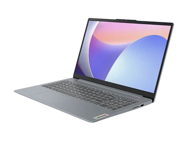 Lenovo IdeaPad Slim 3 15IRU8 82X7 - 180 graders gångsjärnskonstruktion - Intel U-Series - U300 / upp till 4.4 GHz - Win 11 Home in S mode - UHD Graphics - 8 GB RAM - 128 GB SSD UFS 3.1 - 15.6 TN 1920 x 1080 (Full HD) - Wi-Fi 6 - arctic grey - kbd: nordiskt (danska/finska/norska/svenska) | Datorer & Surfplattor - Bärbar dator | GameStuff