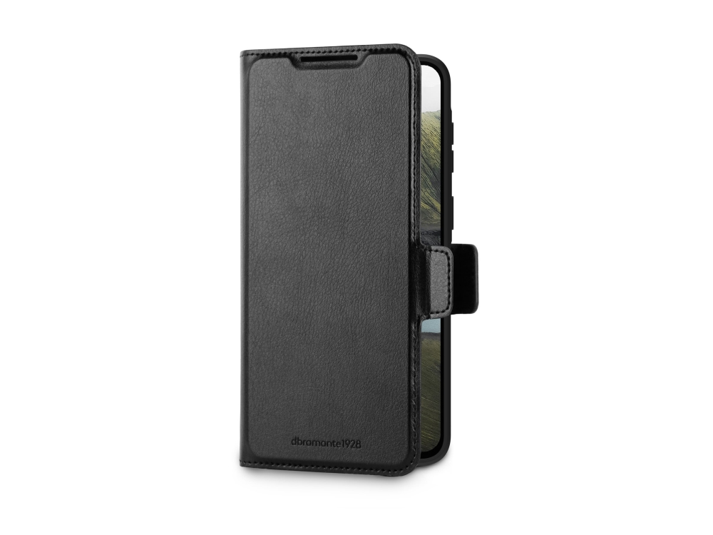 Dbramante1928 Bergen Pro - Flipomslag Til Mobiltelefon - Bulk - Polyurethan - Sort - For Samsung Galaxy A57