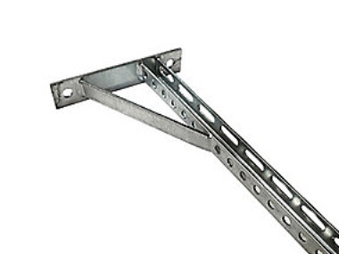 Øland VK4 vægbæring - A=1000 mm, B=345 mm, Galvaniseret, Kan installeres udendørs