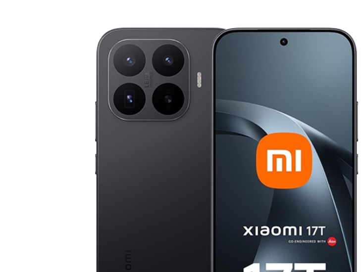Xiaomi 17T - 5G smartphone - dual-SIM - RAM 12 GB / Intern hukommelse 256 GB - OLED display - 6.59 - 2756 x 1268 pixels (120 Hz) - 3x bagkamera 50 MP, 50 MP, 12 MP - front camera 32 MP - sort