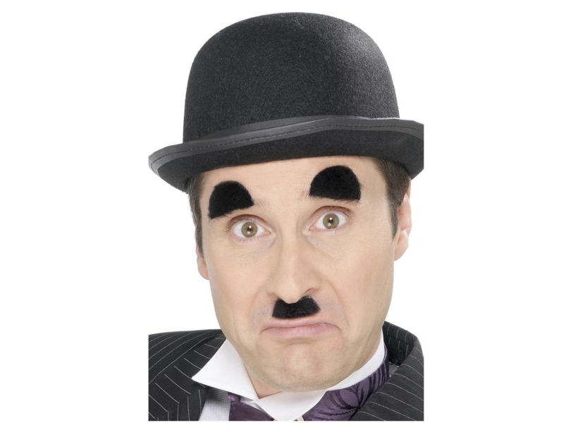 Charlie Chaplin Skæg Og Øjenbryn