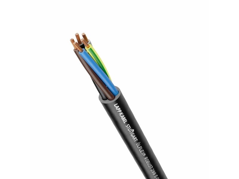 LAPP ÖLFLEX® ROBUST 200 styrkabel 4 G 2.5 mm² svart 21812/50 50 m | EL Artiklar - Kablar och ledningar - Styrkablar | GameStuff
