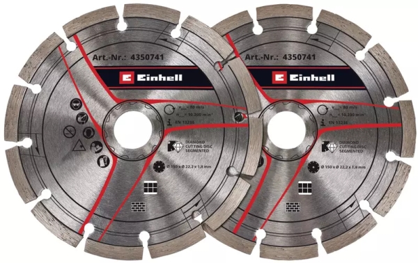 Einhell 4350741, Cutting Disc, Flat Centre, Ceramic, Concrete, Granite, Stone, Einhell, 15 Cm, Te-Ma 1700
