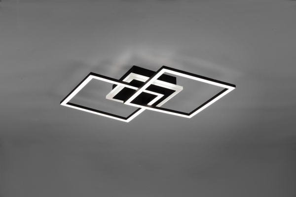 Trio Rl Deckenleuchte Venida Led 57 X 7 Cm Silberner Stahl