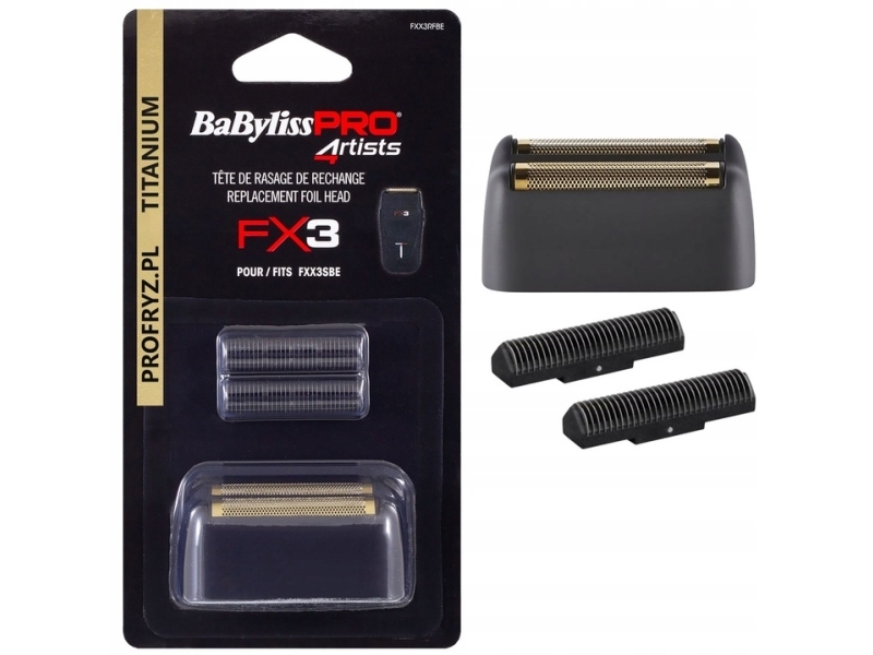 BABYLISS PRO RAKAPPARAT FOLIE FXX3SBE SVART | Hårvård - Skägg- / Hårtrimmer - Skär för rakapparater | GameStuff