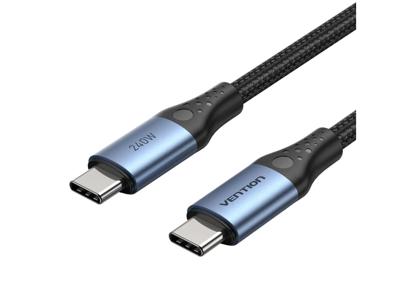 Vention Usb-Kabel Usb-C Auf Usb-C Usb 2.0 5A 240W 1,5 M Schwarz