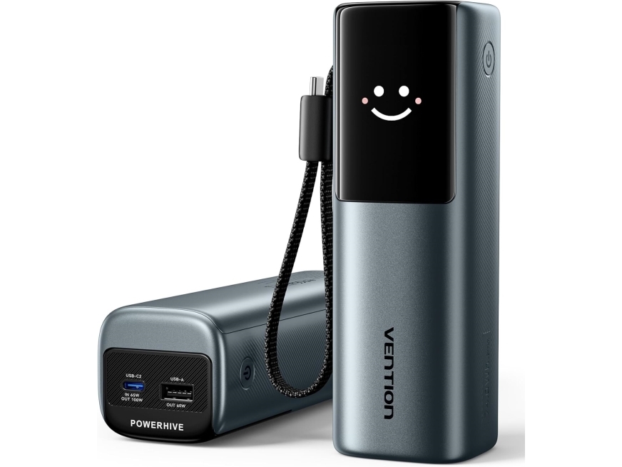Powerbank Vention Powerhive 20000 Mah Grau