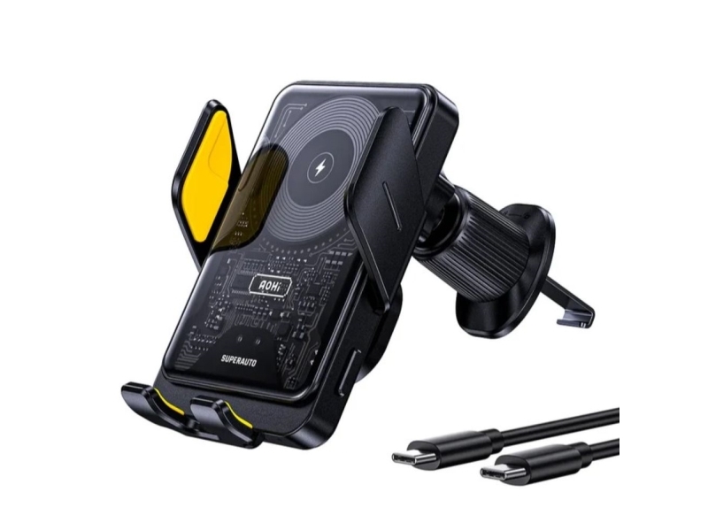 Aohi Biloplader Induktiv Med Smart Sensor 15W