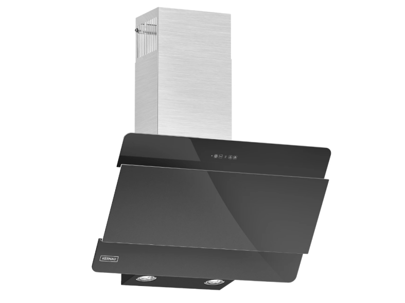 Kernau KCH 4560 B Wall-Mounted Kitchen Hood — 60 cm, Black