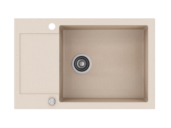 Kernau Kgsh 6078 1B1d Küchenspüle — 1 Becken 1 Ablauf, Sand-Finish