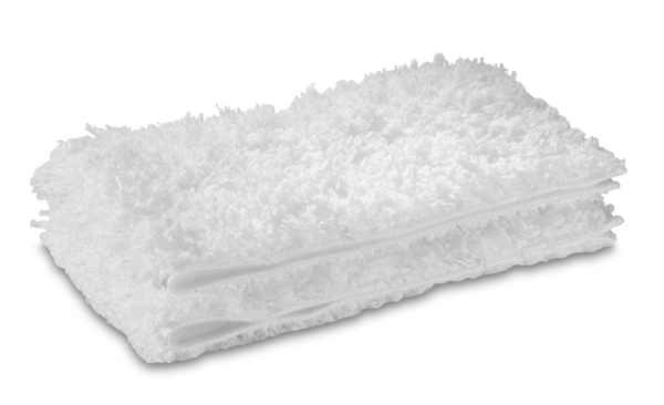 Kärcher 2.863-173.0, Aftørringsklud, Hvid, Fleece, Mikrofiber, - Sc 1.030 - Sc 1.030 B - Sc 1020 - Sc 1122 - Sc 1125 Plus - Sc 1202 - Sc 1202 + Iron