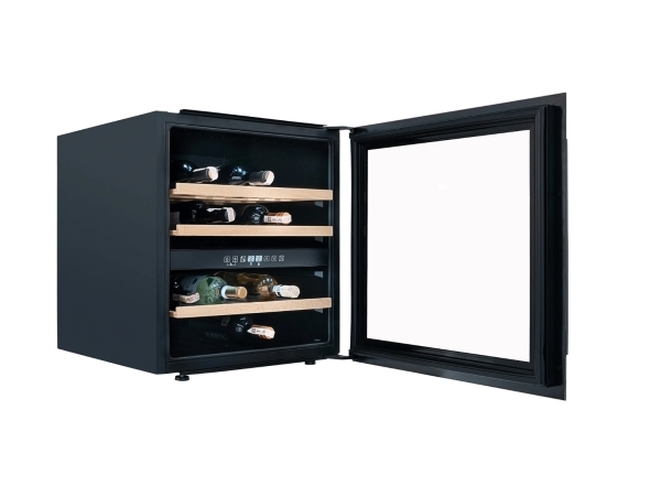 Kernau Kbw 361 D Weinkühler — Einbau-Kühlschrank Für 36 Flaschen, Digitales Display, Edelstahltür, Höhenverstellbare Ablagen, Energiesparend