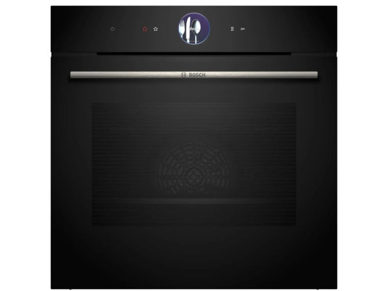 Bosch Serie 8 Einbau-Elektrobackofen Hbg7764b1 — 71 L Tft-Touch, 14 Funktionen, Airfry, Perfectroast+-Sonde, Pyrolyse & Hydroclean, Wi-Fi Home Connec