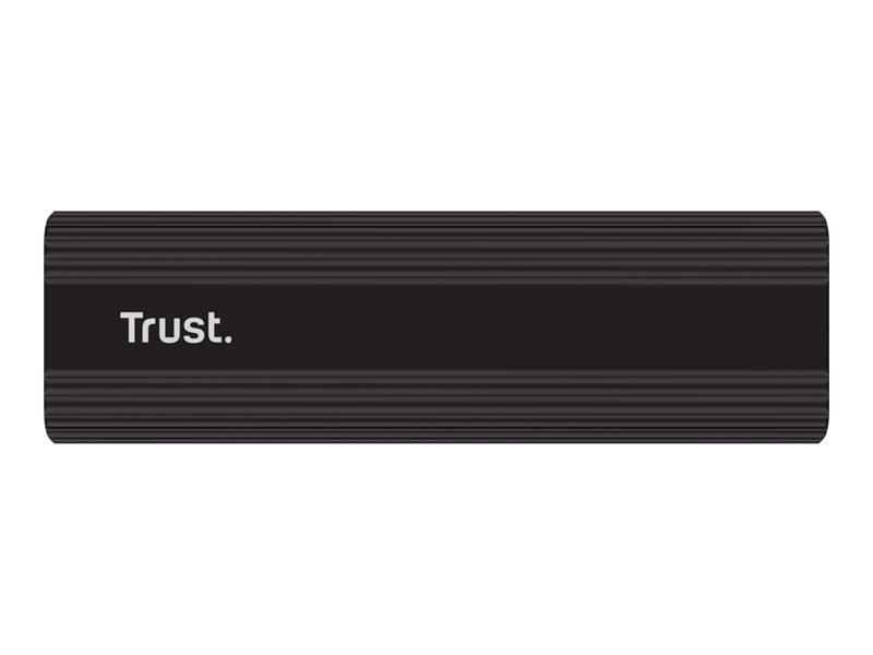 Trust 25806, Ssd-Gehäuse, M.2, 10 Gbit/S, Usb Anschluss, Schwarz