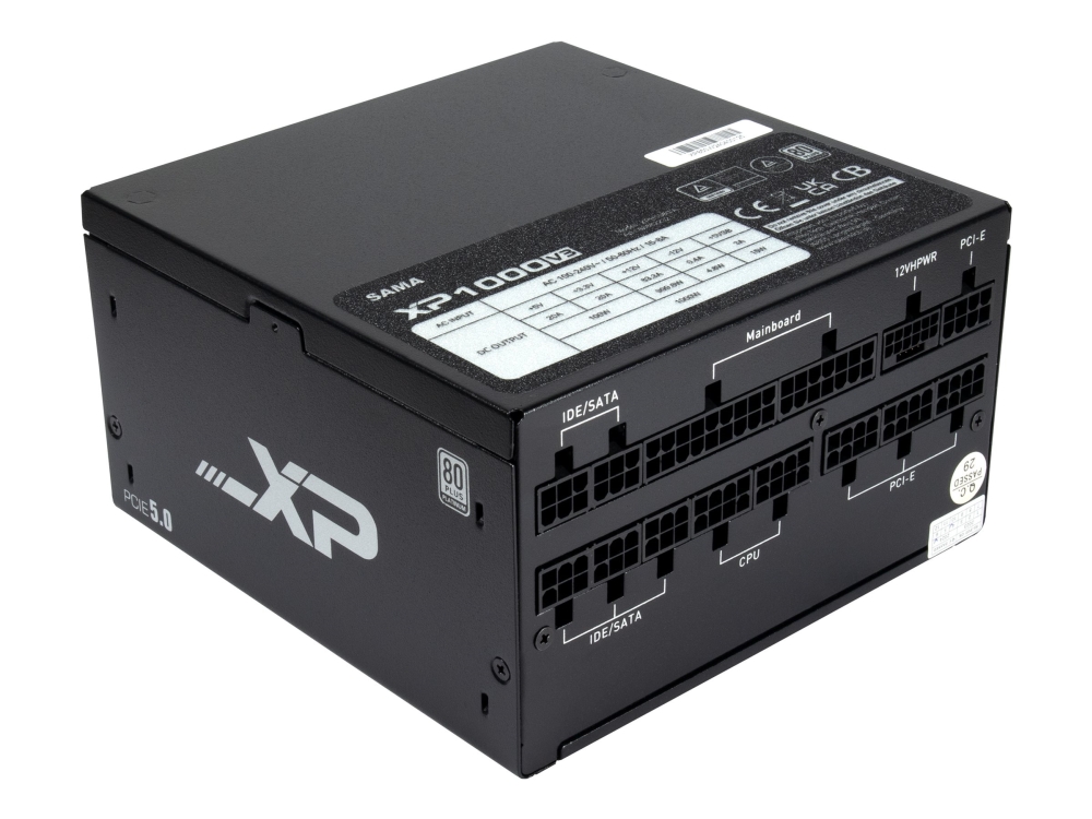 Inter-Tech Sama Xph-1000A - Strømforsyning (Intern) - Atx12v 3.0 - Ac 100-240 V - 1000 Wh