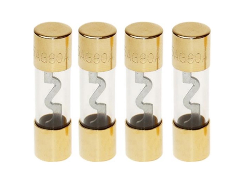Acv Agu Sikring 40Amp 4Stk Guld