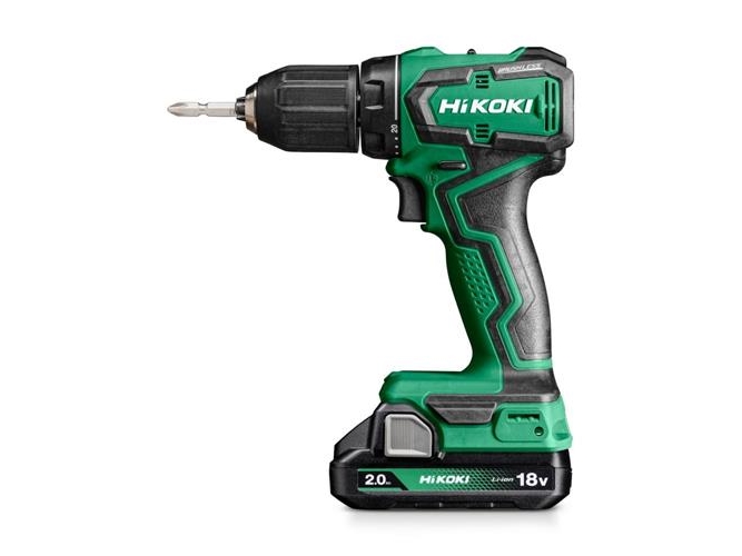 HiKOKI DS18DD - akku bore-/skruemaskine 18 V, 55 Nm, 2×2,0 Ah, børsteløs
