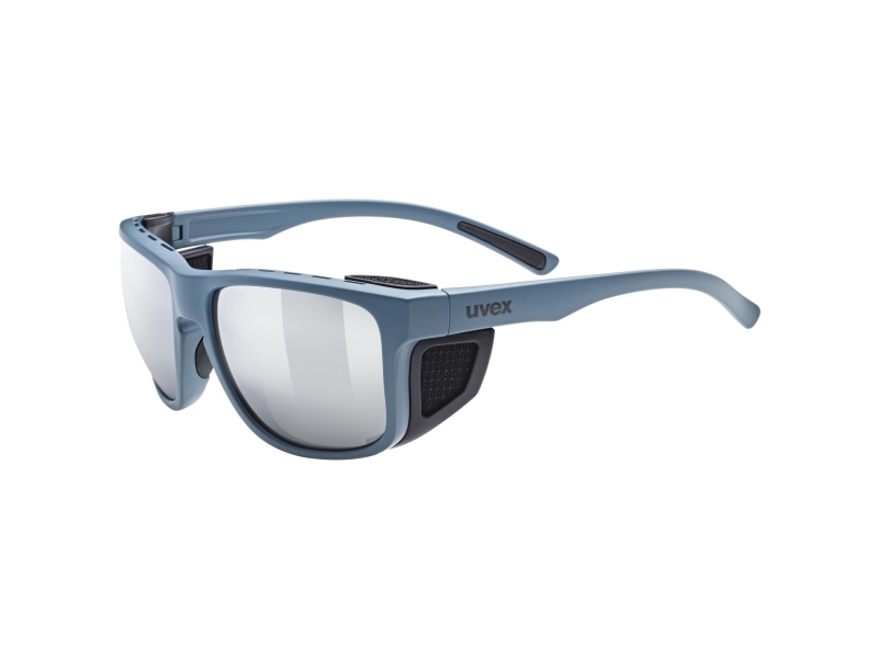 Uvex sportstyle 312, Multisport briller, Unisex, Fuld kant, Blå, Sølv