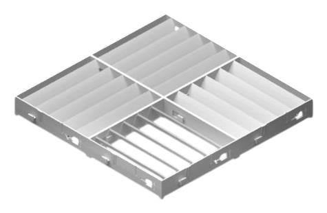 Rittal Sk 3213.340 Luftkanaladapter (B X H X D) 280 X 280 X 30 Mm 1 Stk